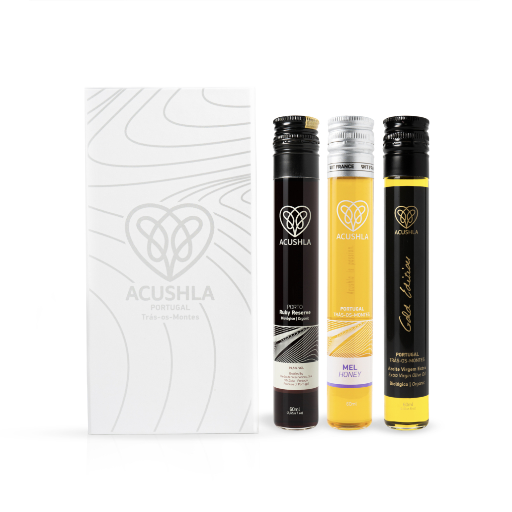 Pack Gold Edition + Organic Rosemary Honey + Ruby Port Wine 60ml Acushla